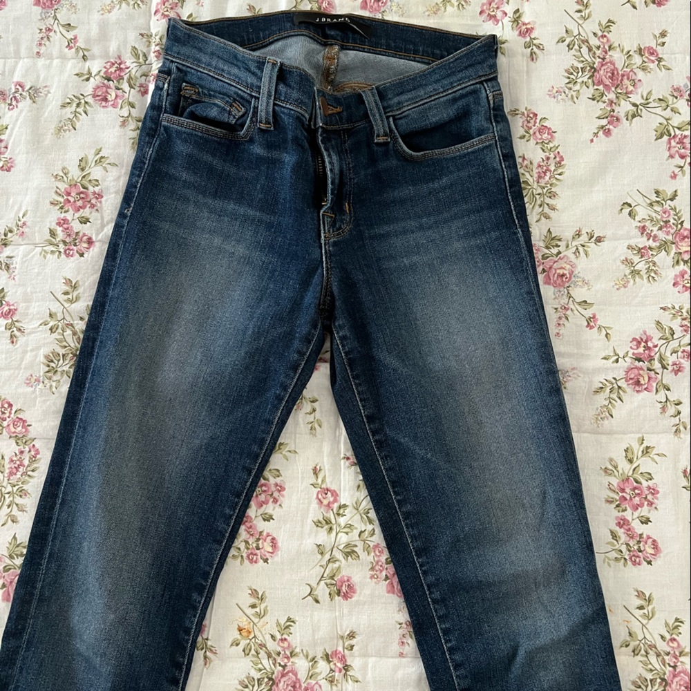 slightly worn jeans!